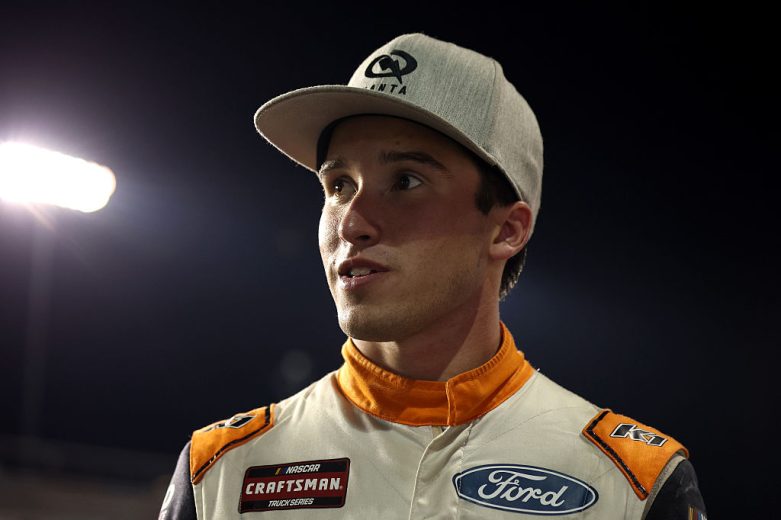 Jake Garcia looks on at Richmond.
