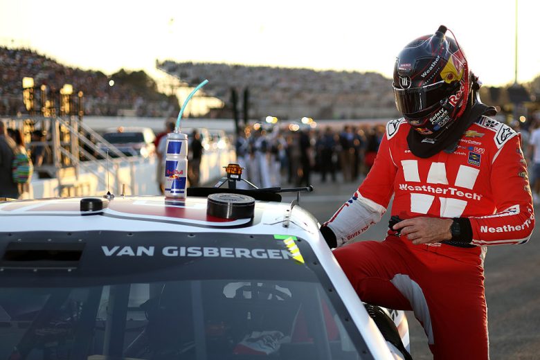 Shane van Gisbergen enters his car at Richmond.