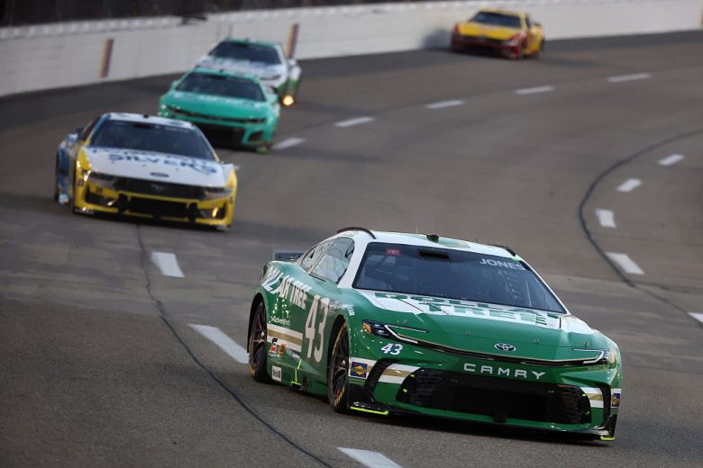 Erik Jones drives at Richmond.