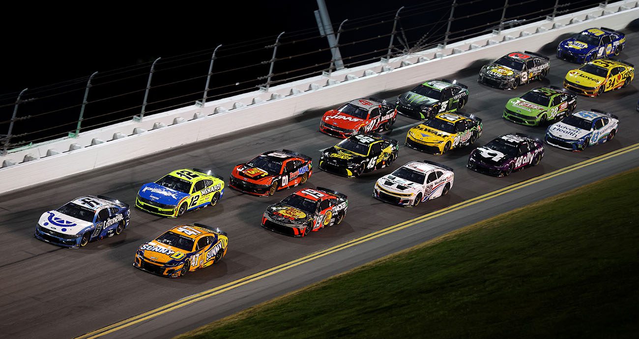 cup cars at daytona