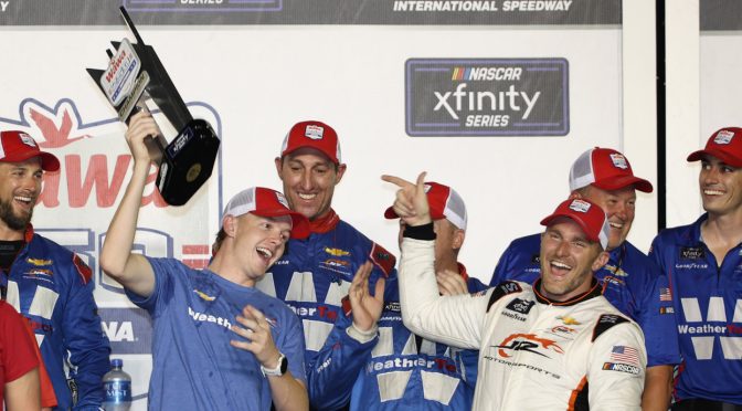 Featured Image for Relief driver Kligerman scores Daytona Xfinity win for Zilisch, JR Motorsports