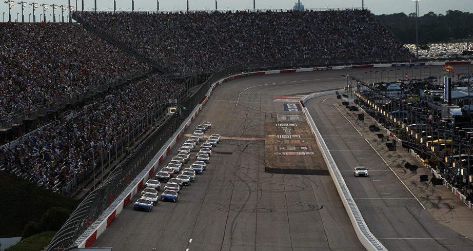 A general view of Darlington Raceway during the 2024 Southern 500.