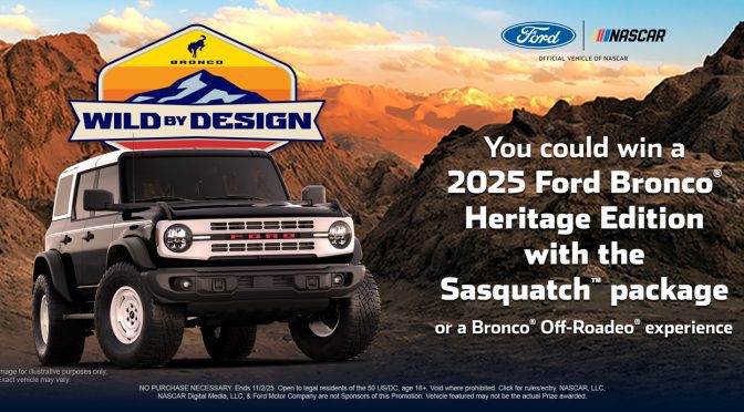 Featured Image for Enter for your chance to win a 2025 Ford Bronco® Heritage Edition