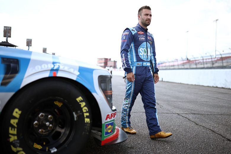 Ty Majeski looks on at Darlington.