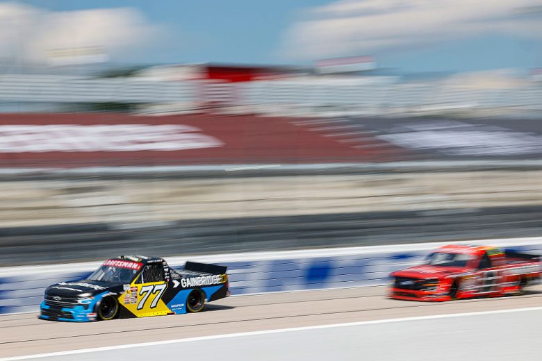 Corey Heim and Ben Rhodes race at Darlington.