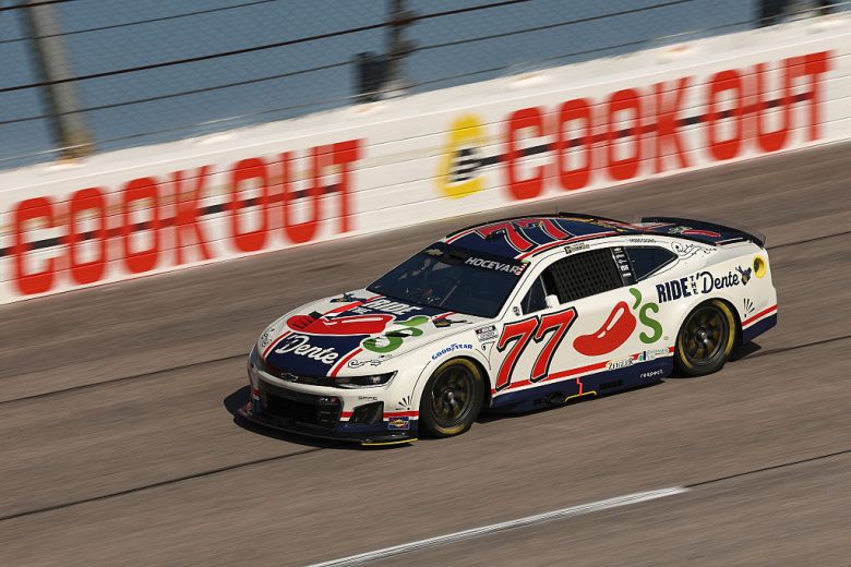 Carson Hocevar drives at Darlington.