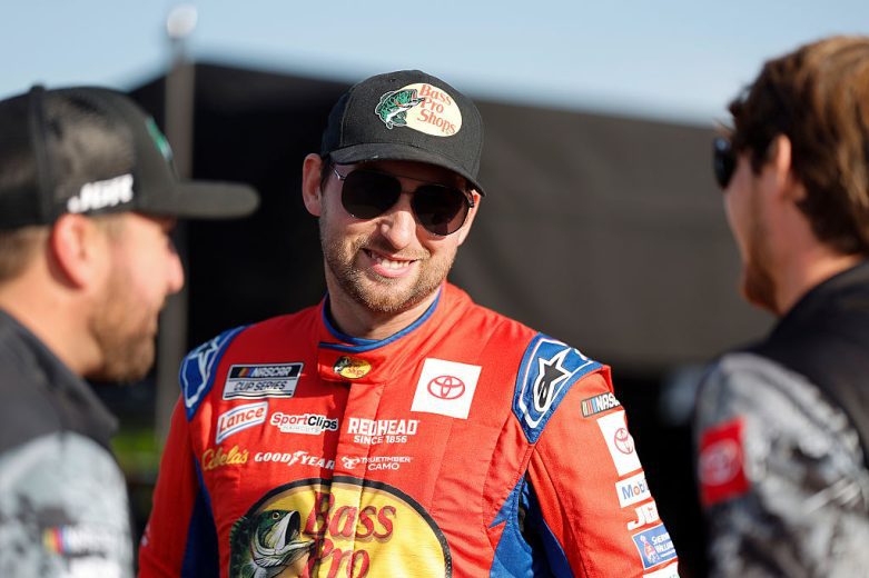 Chase Briscoe looks on at Darlington.