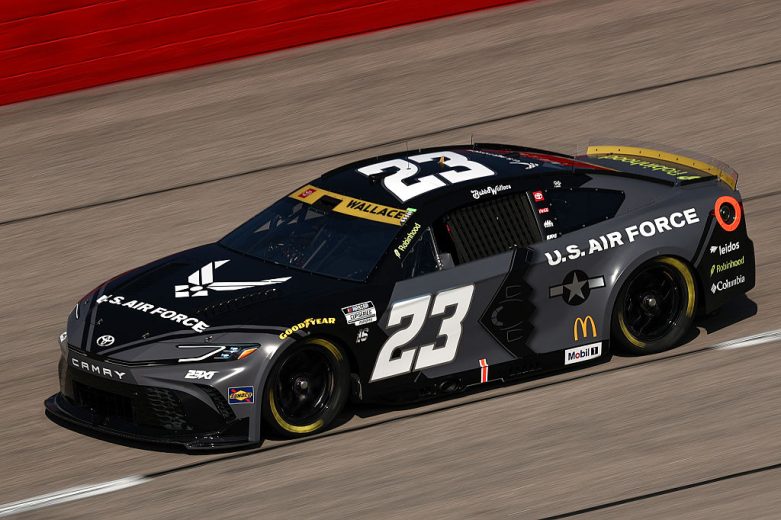 Bubba Wallace drives at Darlington.