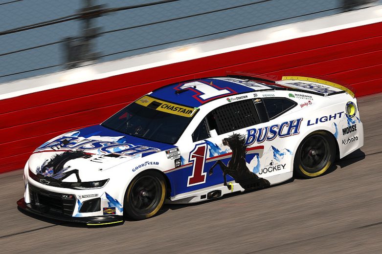 Ross Chastain drives at Darlington.