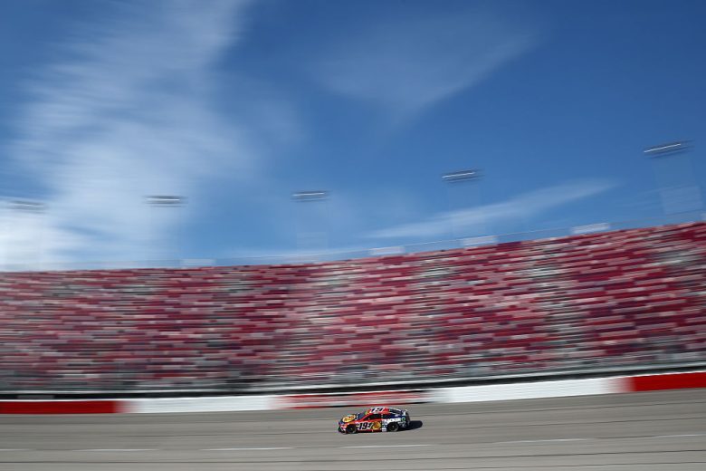 Chase Briscoe drives at Darlington.