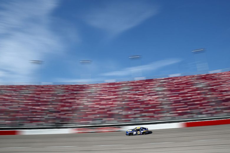 Chase Elliott drives at Darlington.