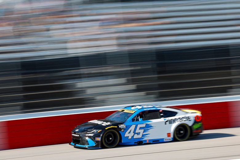 Tyler Reddick drives at Darlington.