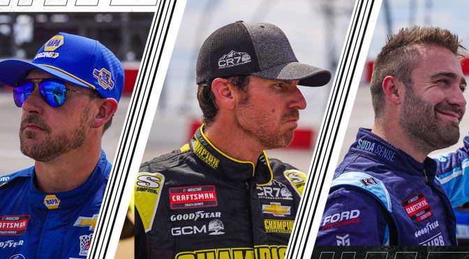 Featured Image for Hemric, Enfinger and Majeski nab top fives to open Truck Series Playoffs