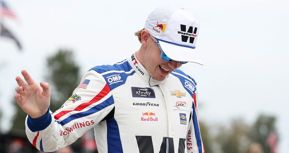 connor zilisch during the nascar xfinity series race at portland