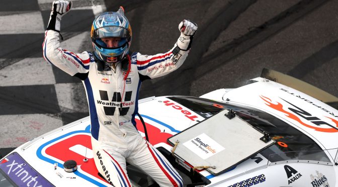 Zilisch prevails in overtime at Portland for eighth Xfinity Series win of 2025