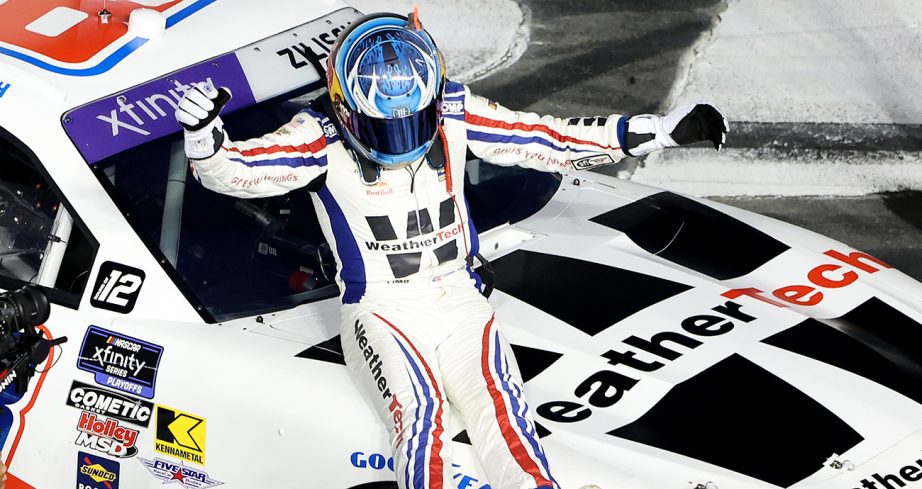 connor zilisch wins the nascar xfinity series race at the roval
