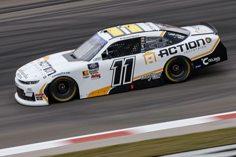Daniel Hemric drives at Gateway.