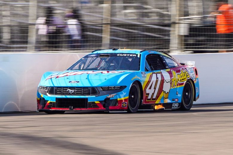 Cole Custer drives at Gateway.