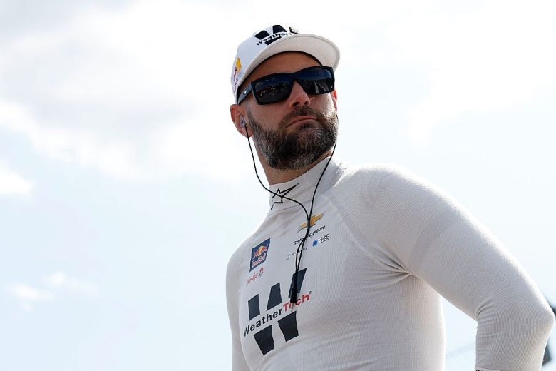 Shane van Gisbergen looks on at Gateway.