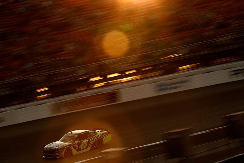 Sam Mayer drives at Gateway.