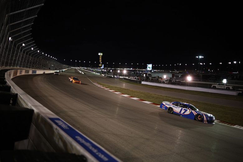 Corey Day drives at Gateway.