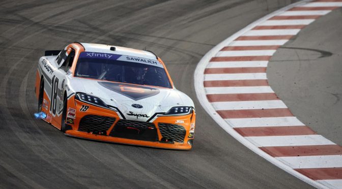 Hourglass runs out on Xfinity Playoff hopes for William Sawalich, Christian Eckes at Gateway