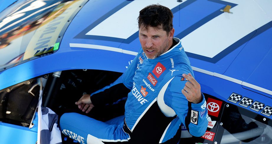 denny hamlin wins at gateway