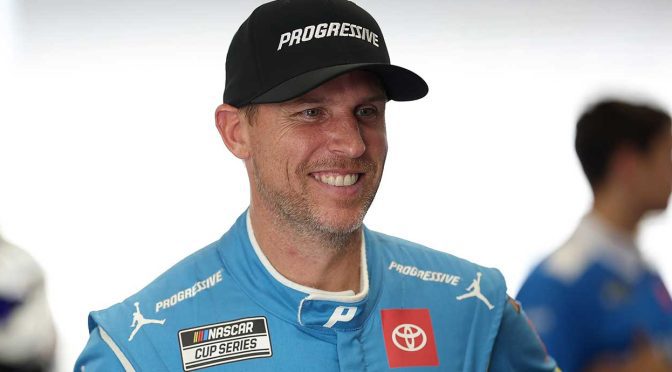 Featured Image for Denny Hamlin reaches 60 wins, ties Harvick for 10th on all-time list
