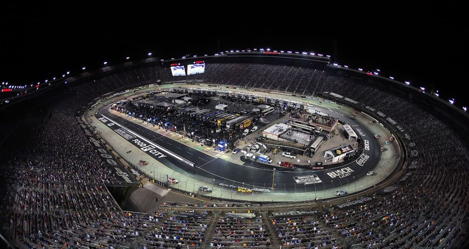 A general view of Bristol Motor Speedway.