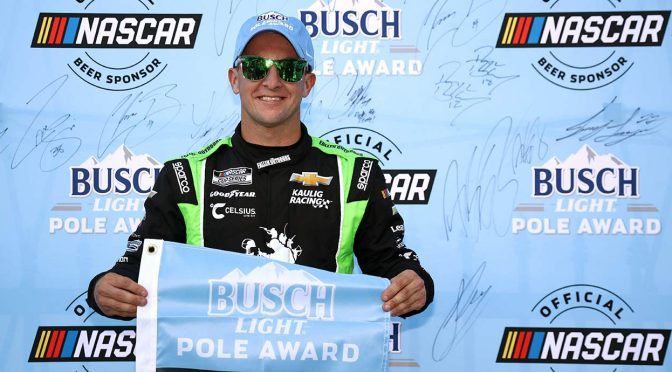 AJ Allmendinger takes Bristol Busch Light Pole Award, first pole in 10 years