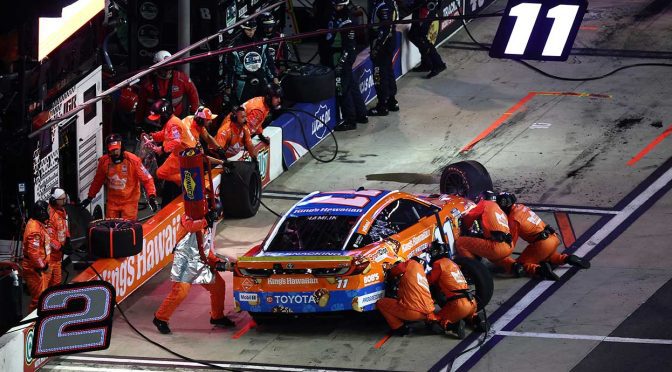 Officials suspend two JGR crew members for No. 11’s detached wheel at Bristol