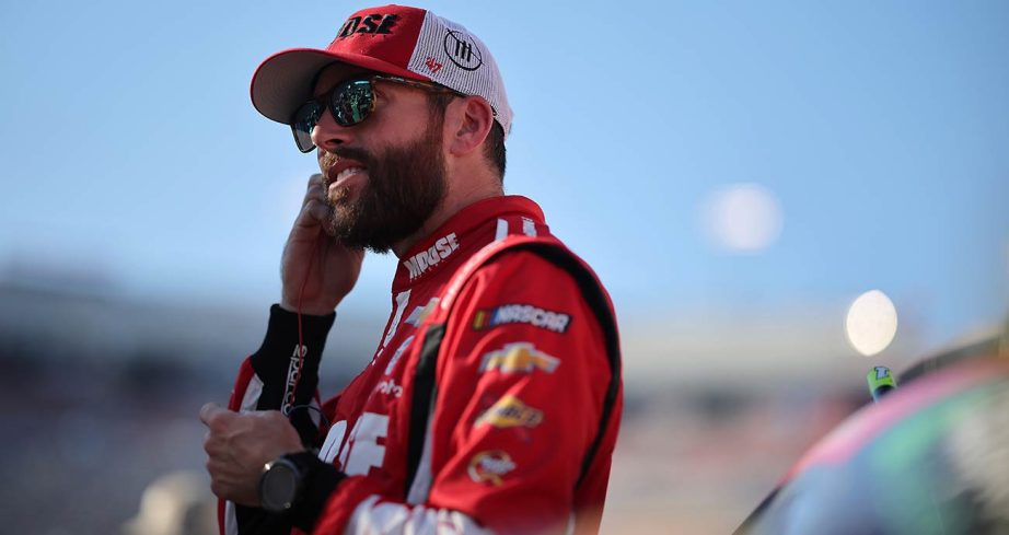 Ross Chastain preps during Cup Series practice and qualifying at Bristol Motor Speedway