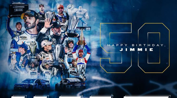 Featured Image for Jimmie Johnson: 50 memorable moments on his 50th birthday