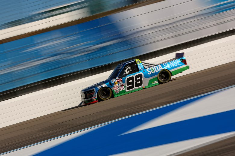 Ty Majeski drives.