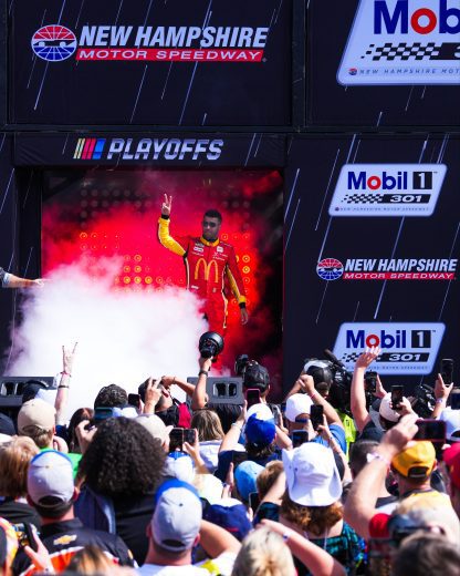 bubba at driver intros