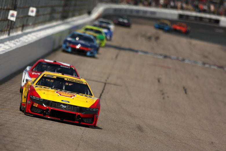 logano drives at new hampshire