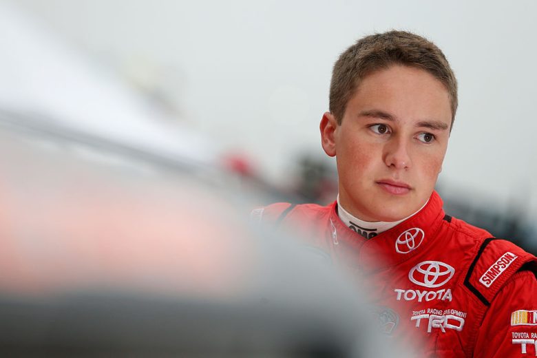Christopher Bell looks on at Texas.