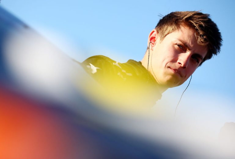 Zane Smith looks on at New Smyrna.