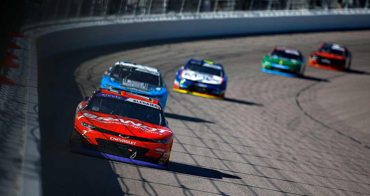 Strategy sours for Allgaier, still advances to Round of 8 | NASCAR