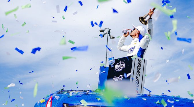 Kansas calling: Larson looks to reignite season where it last sparked