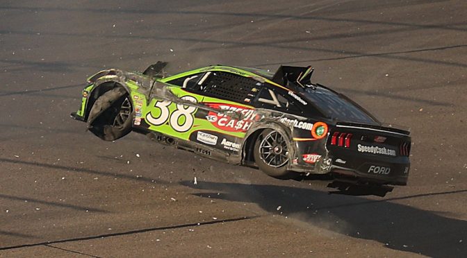Featured Image for Zane Smith tumbles in overtime restart at Kansas