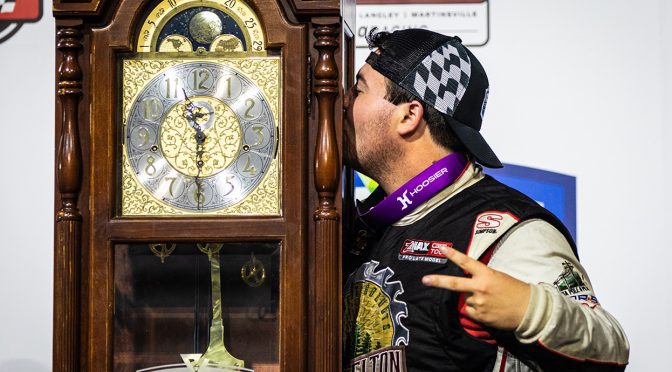 Featured image for Landon Pembelton denies Lee Pulliam to bring home his second ValleyStar Credit Union 300 victory