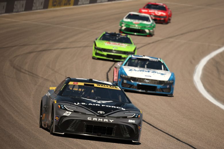 Bubba Wallace at Kansas.