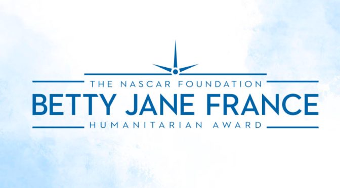 Featured Image for The NASCAR Foundation reveals finalists for 2025 Betty Jane France Humanitarian Award; vote now for your favorite