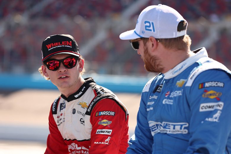 Jesse Love and Austin Hill looks on at Phoenix.
