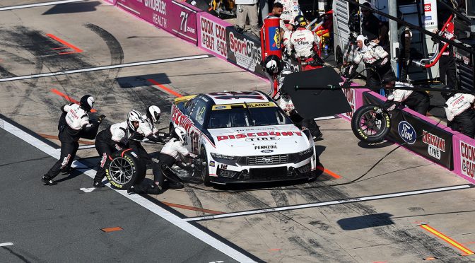 2025 Charlotte Roval playoff weekend pit stall assignments