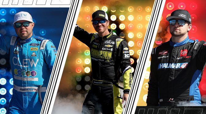 Featured Image for Playoff drama headlines Truck Roval debut as Enfinger has run-ins with Riggs, Honeycutt