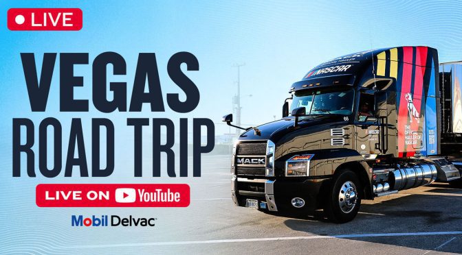 Live stream: Watch a NASCAR hauler cross the country to Las Vegas