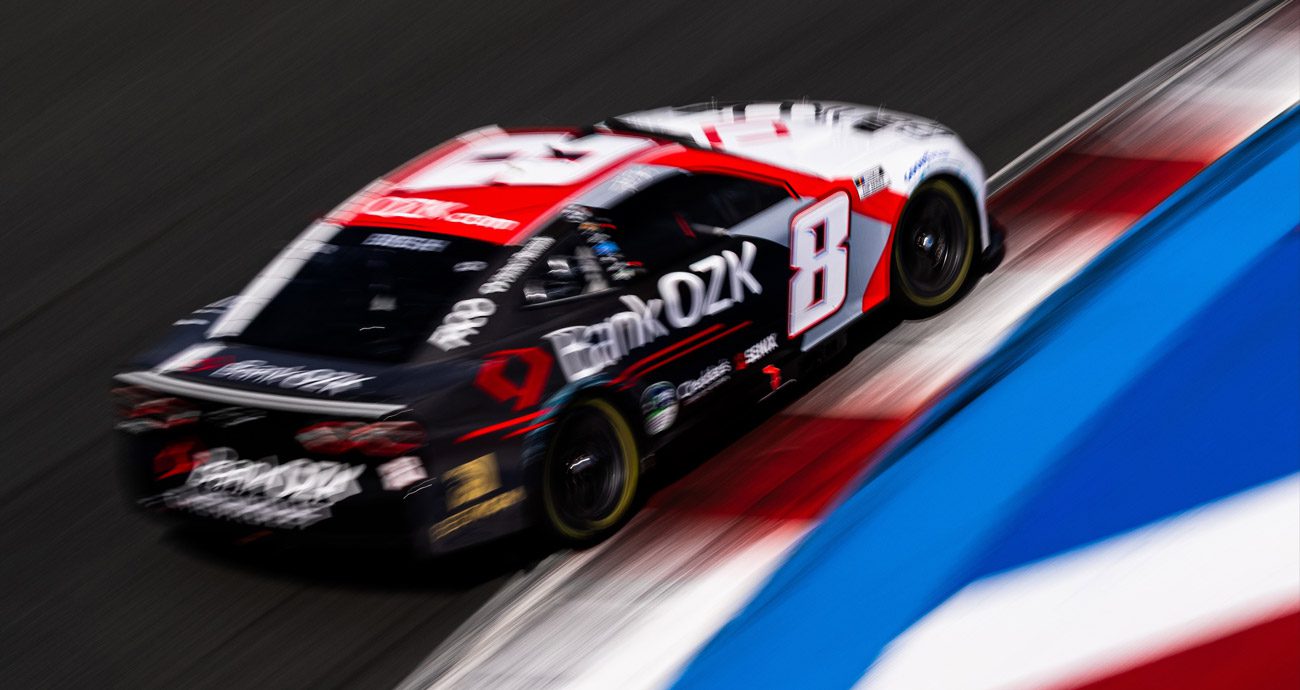 Kyle Busch drives at the Charlotte Roval.