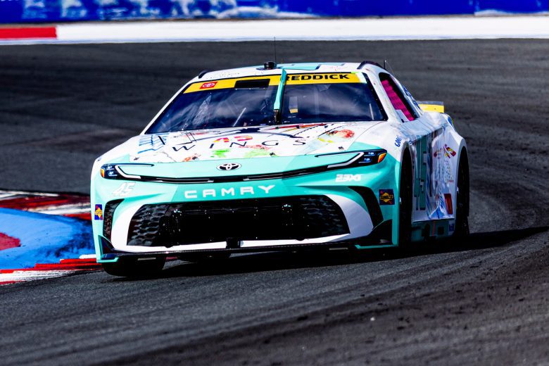 Tyler Reddick drives at Charlotte Roval.